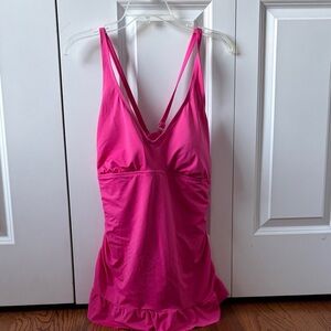 Embrace Your Curves Women's Size 1X One Piece Ruffle Swimsuit